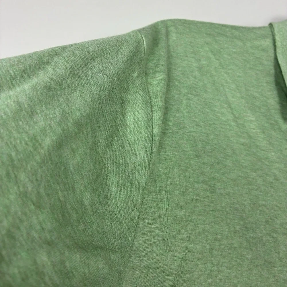 Polo Ralph Lauren Polo Shirt Mens Large Green Slim Fit Cotton Pony EUC